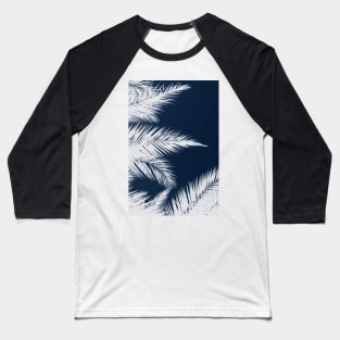 Palm Cyanotype #1 Baseball T-Shirt